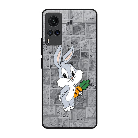 Cute Baby Bunny Glossy Case for Vivo X60