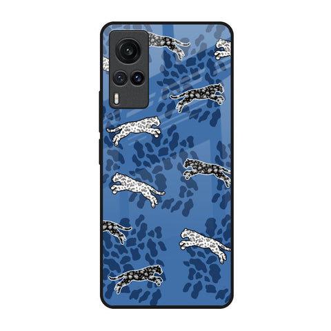 Blue Cheetah Glossy Case for Vivo X60