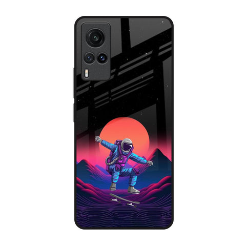 Retro Astronaut Glossy Case for Vivo X60