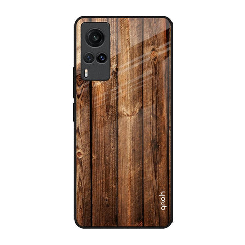 Timber Printed Glossy Case for Vivo X60