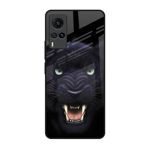 Angry Black Leopard Glossy Case for Vivo X60