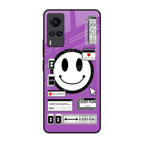 Code with Smile Glossy Case for Vivo X60