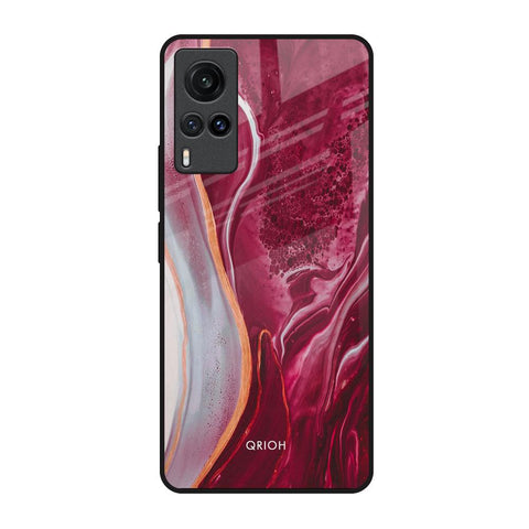 Crimson Ruby Glossy Case for Vivo X60
