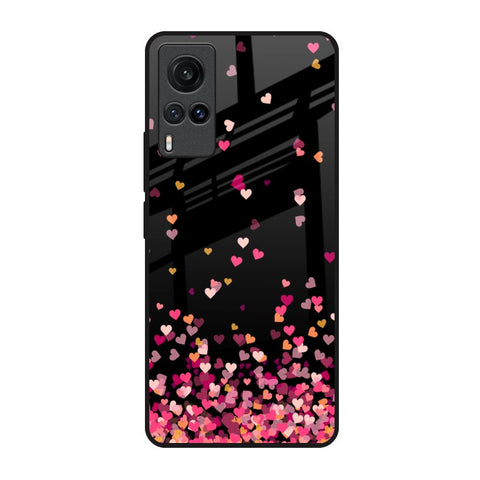 Heart Rain Fall Glossy Case For Vivo X60
