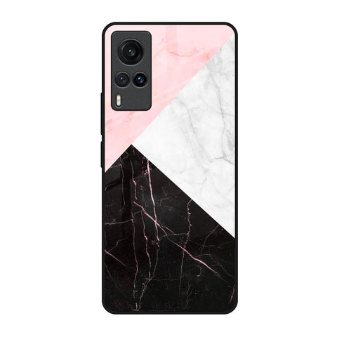 Marble Collage Art Glossy Case For Vivo X60