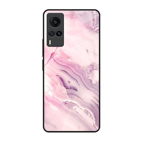 Diamond Pink Gradient Glossy Case For Vivo X60