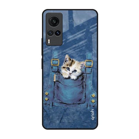 Kitty In Pocket Glossy Case For Vivo X60