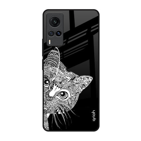 Kitten Mandala Glossy Case for Vivo X60