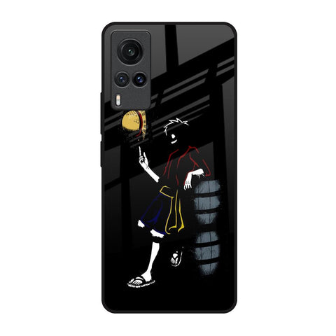 Luffy Line Art Glossy Case for Vivo X60