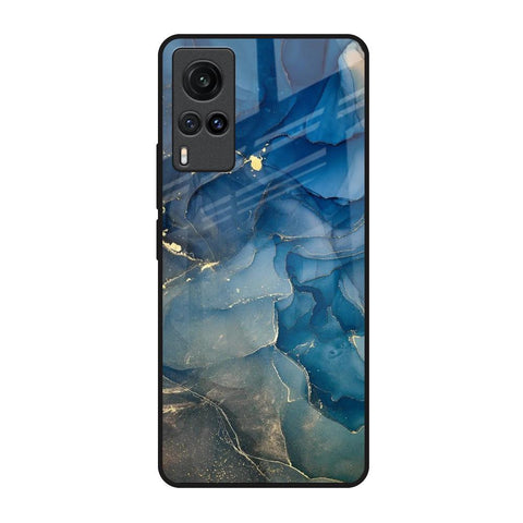 Blue Cool Marble Glossy Case for Vivo X60