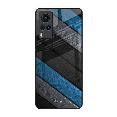 Multicolor Wooden Effect Glossy Case for Vivo X60