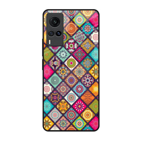 Multicolor Mandala Glossy Case for Vivo X60