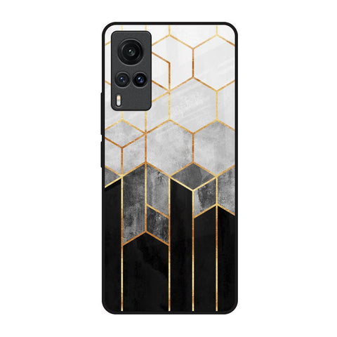 Tricolor Pattern Glossy Case for Vivo X60