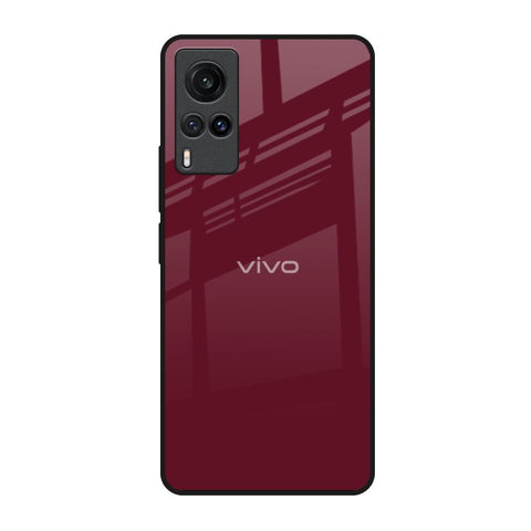 Classic Burgundy Glossy Case for Vivo X60