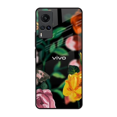Flowers & Butterfly Glossy Case for Vivo X60