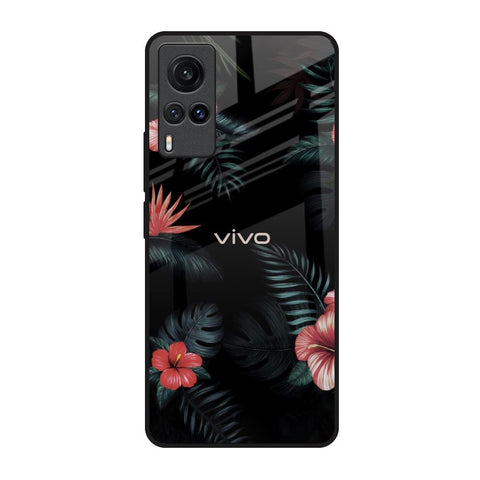 Tropical Art Flower Glossy Case for Vivo X60