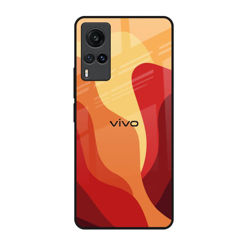 Magma Color Pattern Glossy Case for Vivo X60