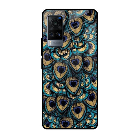 Peacock Feathers Glossy case for Vivo X60