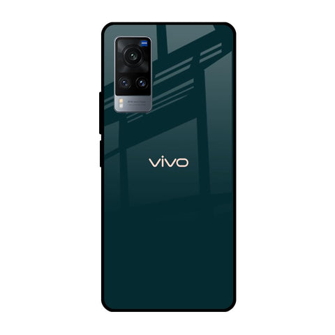 Hunter Green Glossy Case For Vivo X60