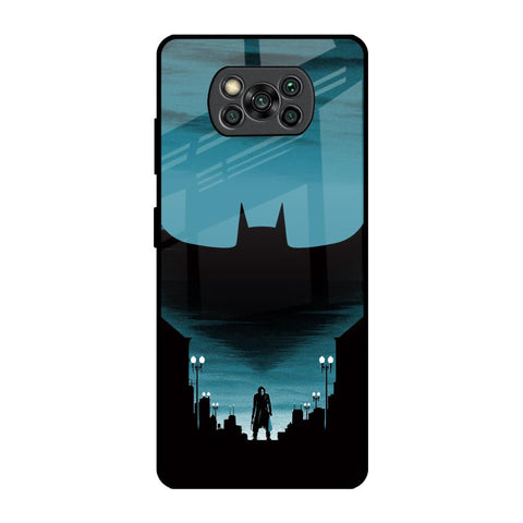 Cyan Bat Glossy Case for Poco X3 Pro