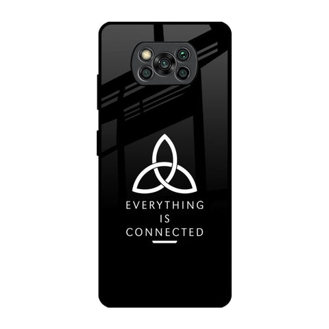 Everything Is Connected Glossy Case for Poco X3 Pro