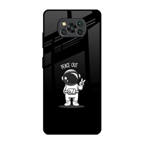 Peace Out Astro Glossy Case for Poco X3 Pro