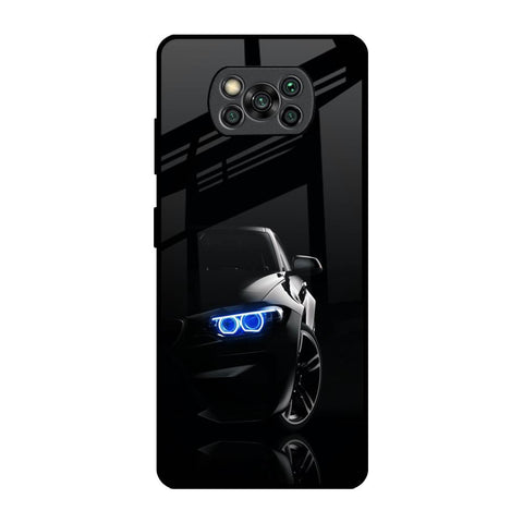 Car In Dark Glossy Case for Poco X3 Pro