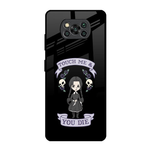 Touch Me & You Die Glossy Case for Poco X3 Pro