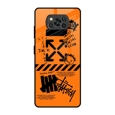 Anti Social Club Glossy Case for Poco X3 Pro