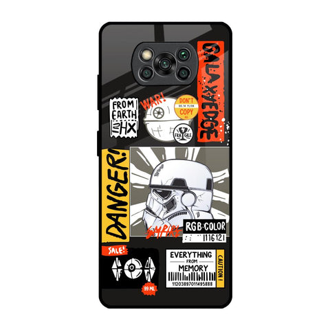 Galaxy Edge Glossy Case for Poco X3 Pro