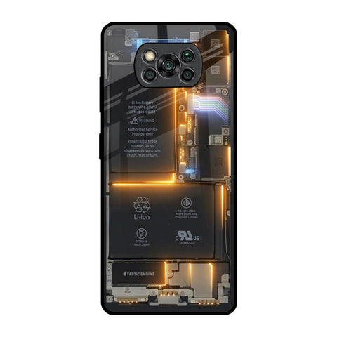 Glow Up Skeleton Glossy Case for Poco X3 Pro