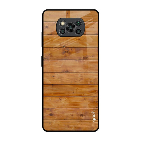 Timberwood Glossy Case for Poco X3 Pro