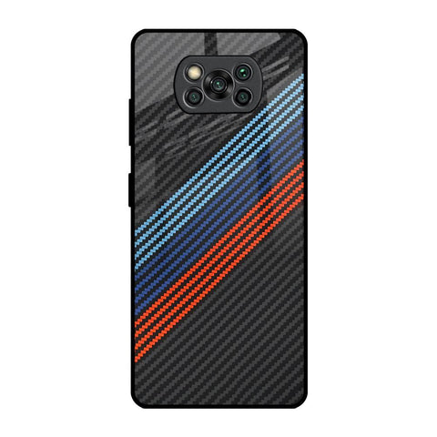 Carbon Inspired Glossy Case for Poco X3 Pro