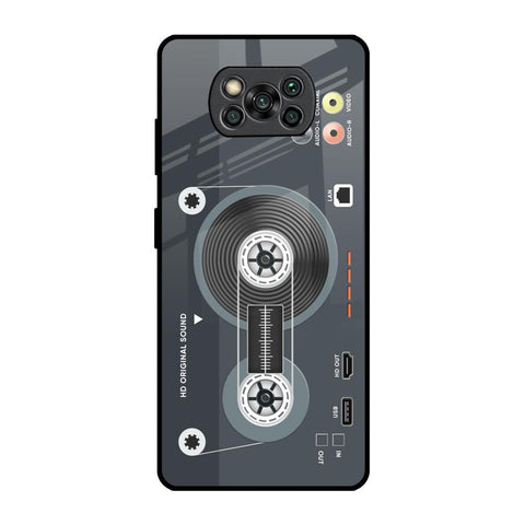 Retro Recorder Glossy Case for Poco X3 Pro