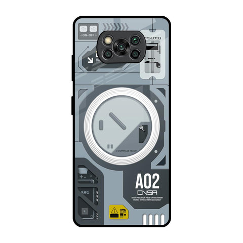 Modern Technology Glossy Case for Poco X3 Pro