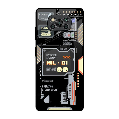 Exposed Parts Glossy Case for Poco X3 Pro