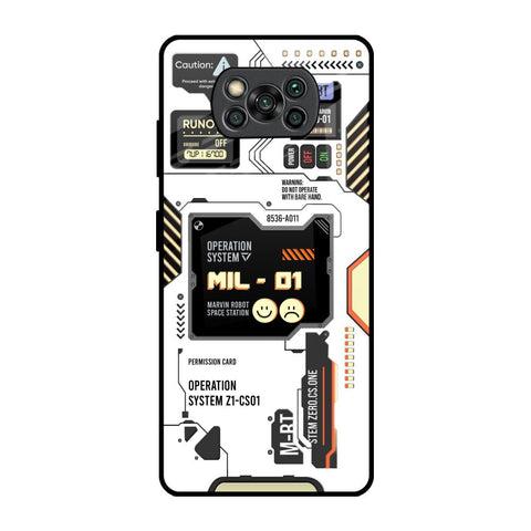 Tech Display Glossy Case for Poco X3 Pro