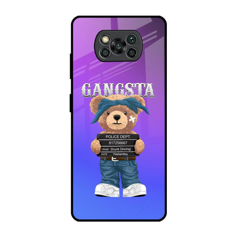 Gangsta Bear Glossy Case for Poco X3 Pro