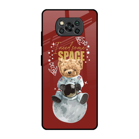 Astronaut Bear Glossy Case for Poco X3 Pro