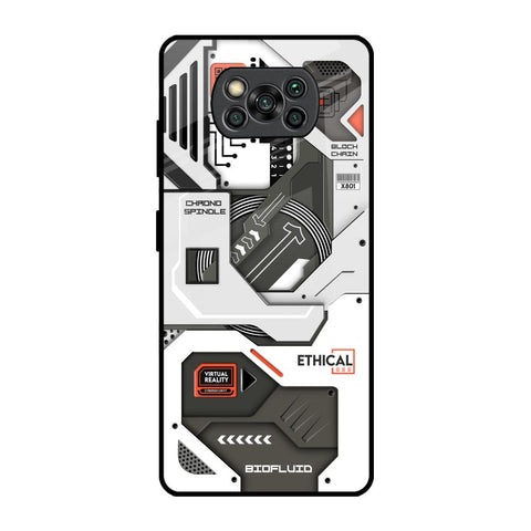 Explore Circuit Glossy Case for Poco X3 Pro