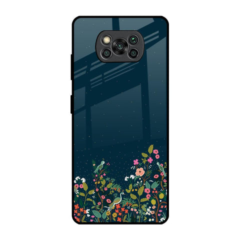 Small Garden Glossy Case For Poco X3 Pro
