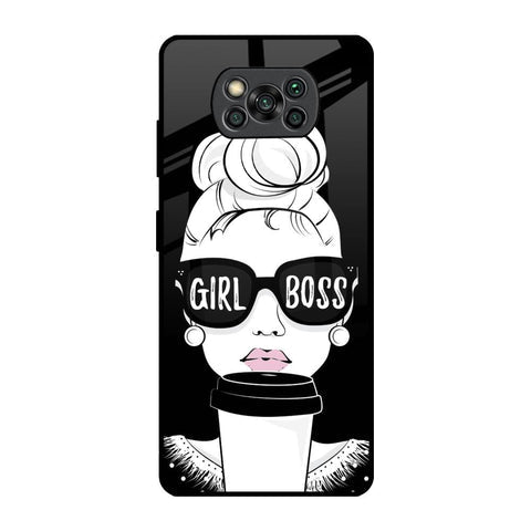 Girl Boss Glossy Case For Poco X3 Pro