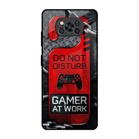 Do No Disturb Glossy Case For Poco X3 Pro