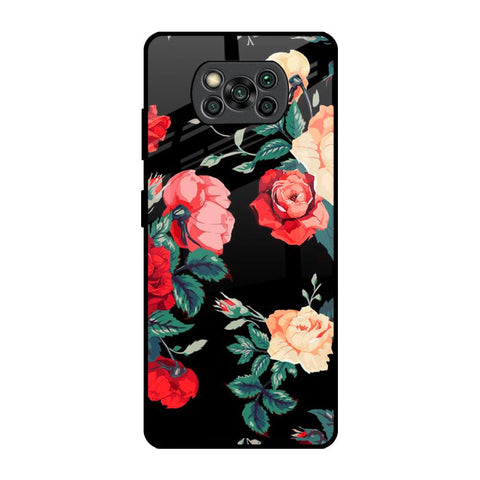 Floral Bunch Glossy Case For Poco X3 Pro