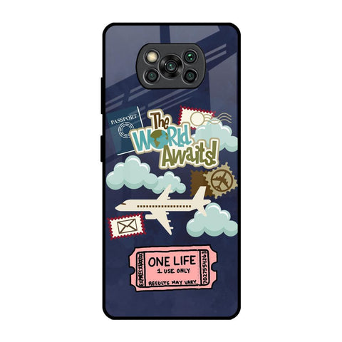 Tour The World Glossy Case For Poco X3 Pro