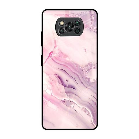 Diamond Pink Gradient Glossy Case For Poco X3 Pro