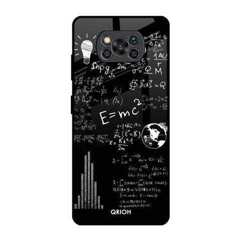 Funny Math Glossy Case for Poco X3 Pro