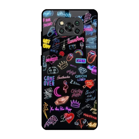 Accept The Mystery Glossy Case for Poco X3 Pro