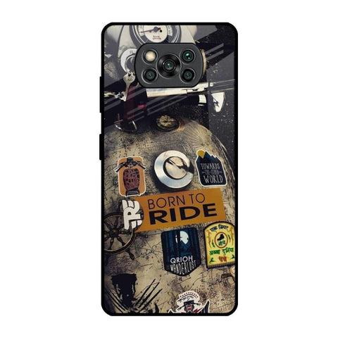 Ride Mode On Glossy Case for Poco X3 Pro