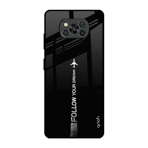 Follow Your Dreams Glossy Case for Poco X3 Pro